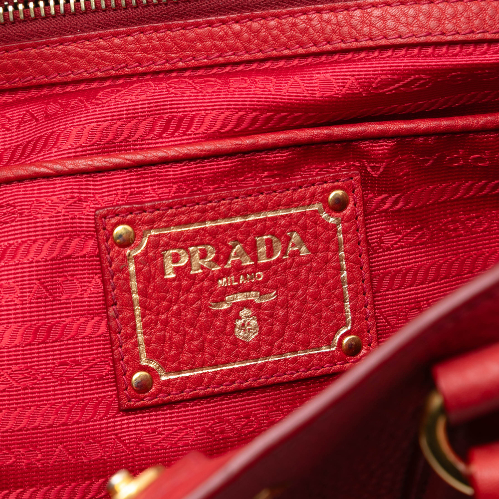 Pre-Loved Prada Vitello Daino Open Convertible Tote - Picture 5 of 7